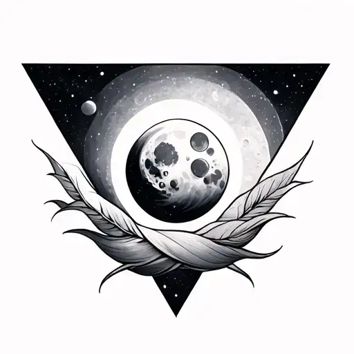 Moonphase Triangle Sleeve
