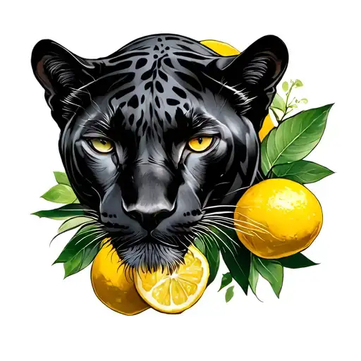 Panther Full Body And Lemons