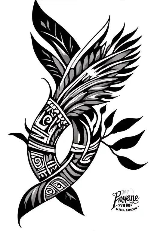 Leg Sleeve Polynesian
