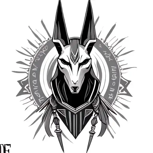 Anubis Con Letras