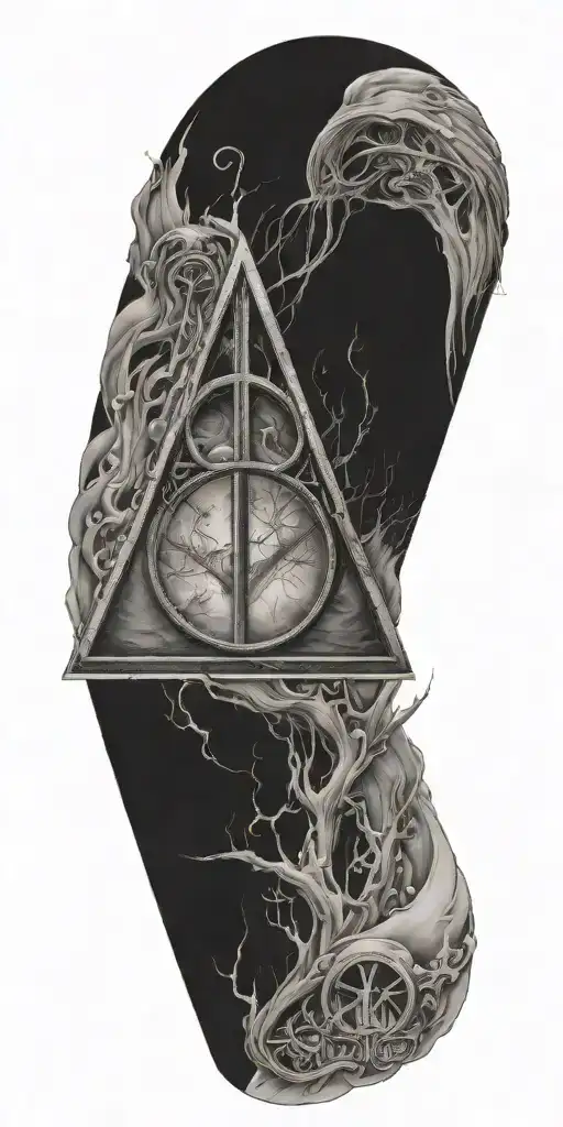 Harry Potter And The Deathly Hallows Symbol Into A Petroquimico
