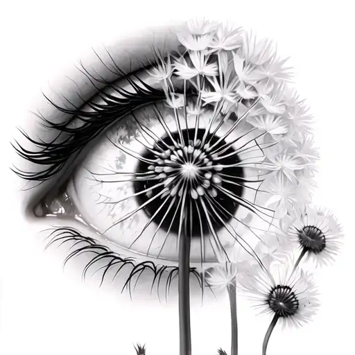 Dandelions And Eyes