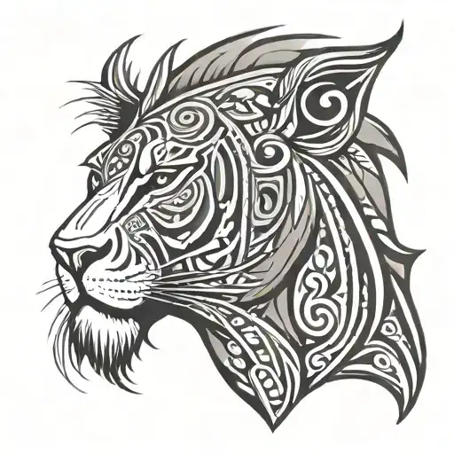 Tribal Leon Head