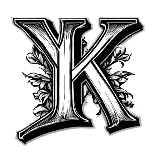 Letters Y K P