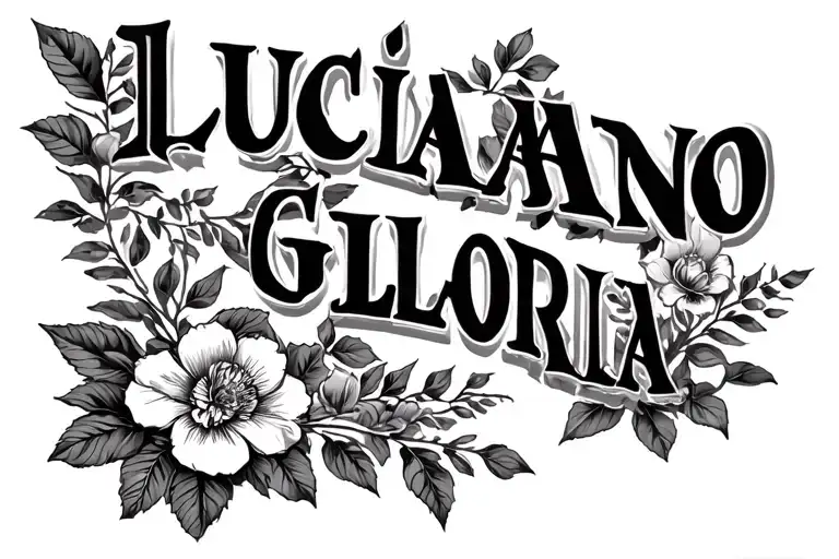 Luciano And Gloria Name