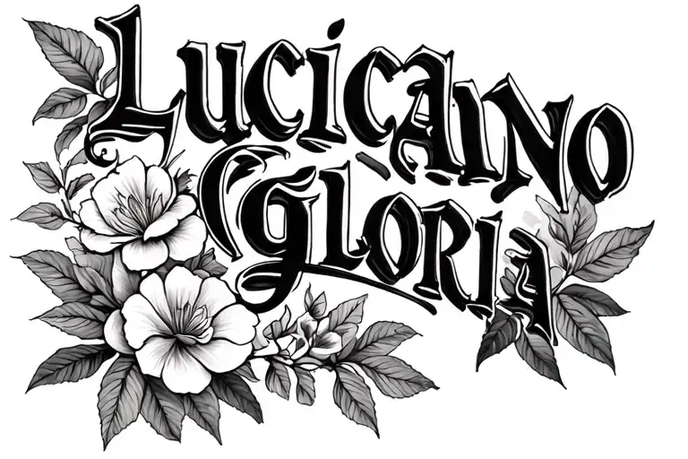 Luciano And Gloria Name