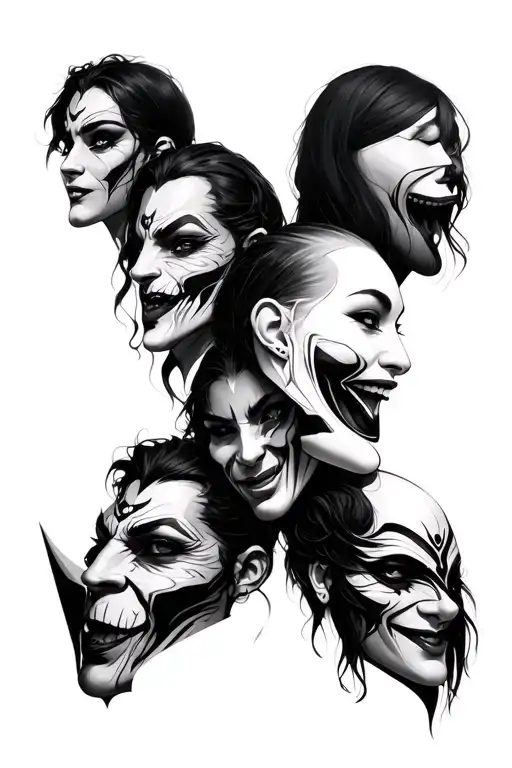 6 Fantasy Character Faces