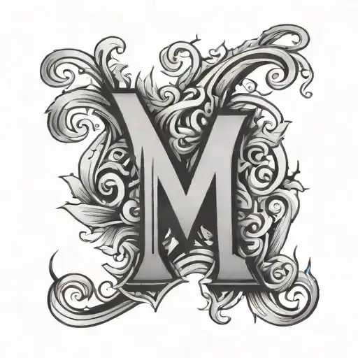 Mm Letter Simple