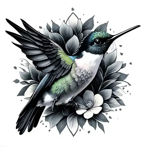 Hummingbird And Guitat