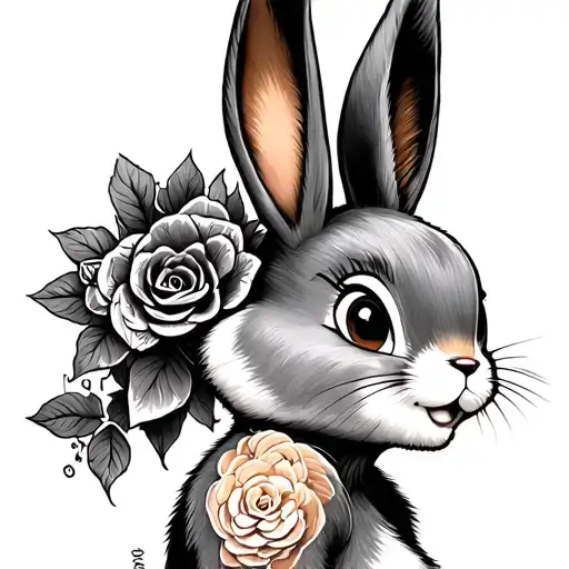Lola Bunny With Design