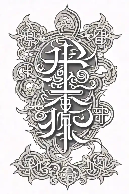 Word Jesus In Chinese Letters