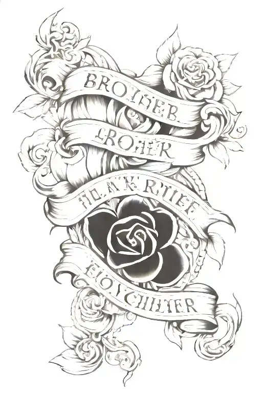 Memorial Tattoo For Brother