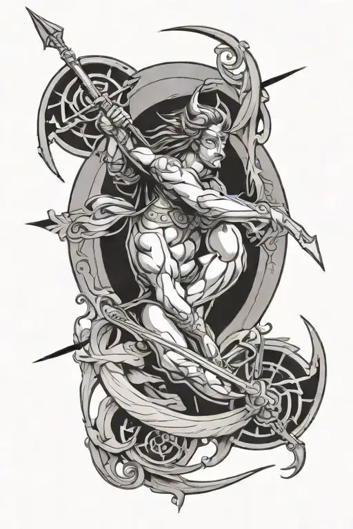 Kenneth Passaic Sagittarius Symbol