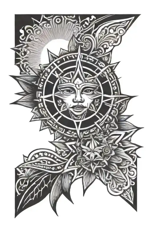 Filipino Sun And Star