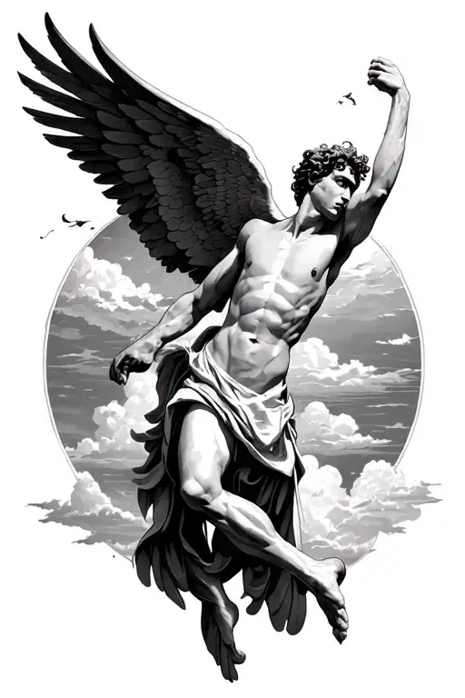 Icarus Falling From Sky
