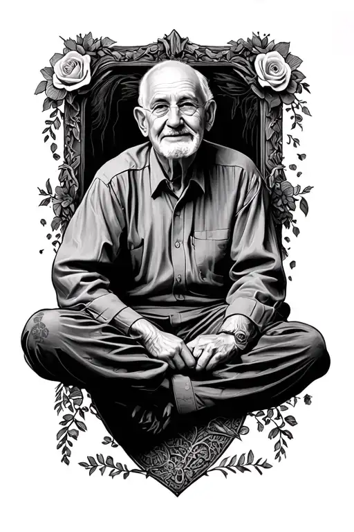 Memorial For My Grampa Sitting On Top