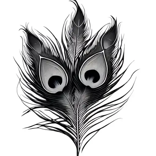 Create A Arm Bracelet Tatoo With Peacock Feather