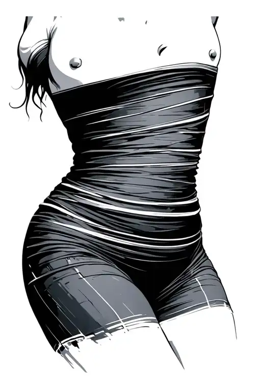 Lines On The Hips