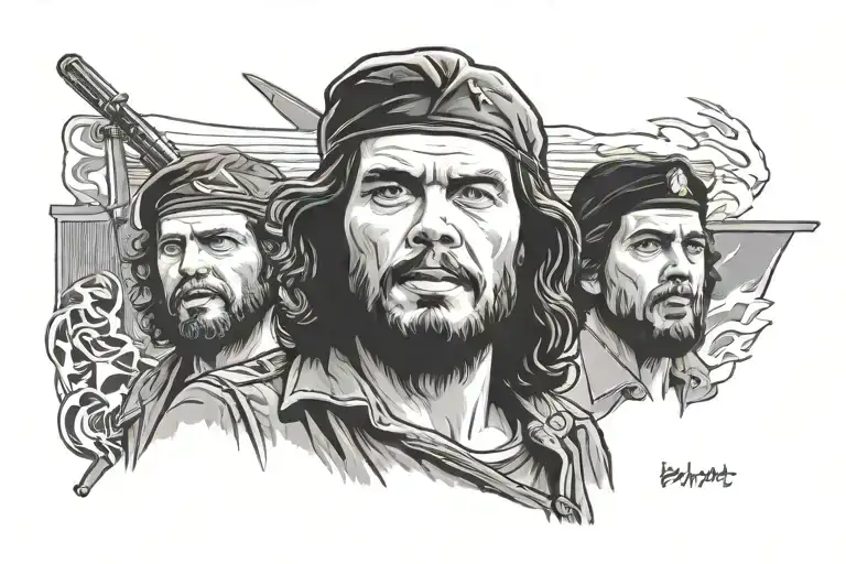 Bobby Sands And Che Guevara