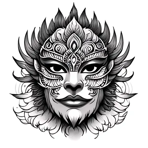 The Theayam Face Mask