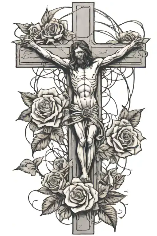 Crucified By Capitalists In Roses And Cobwebs