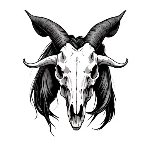 Goat Skull & Horse Head