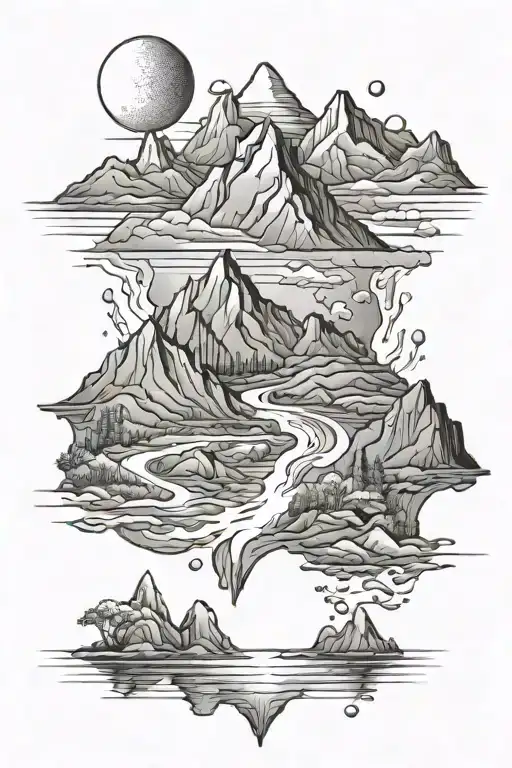 Date Of Birt 03 10 1999 With Mountains Rivers They