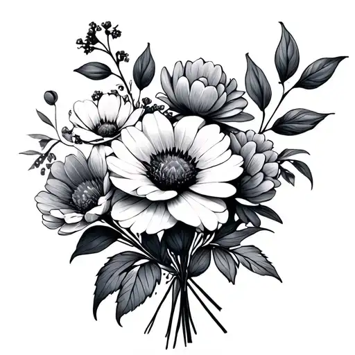 Fineline Flower Bouquet