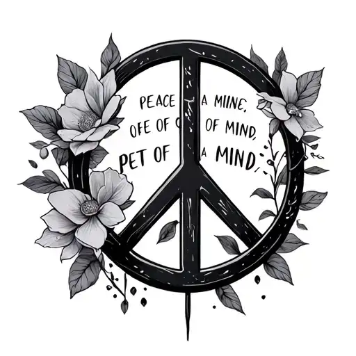 Peace Of Mind Qoute '