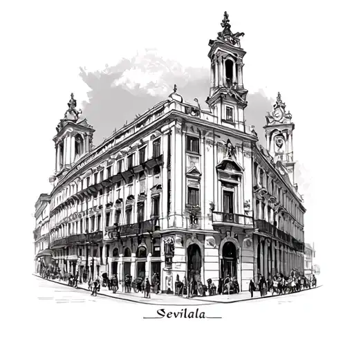 I Want A Tattoo That Puts Sevilla As If It Were A Street