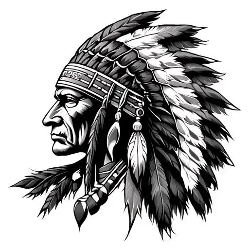 Thug Out Native American