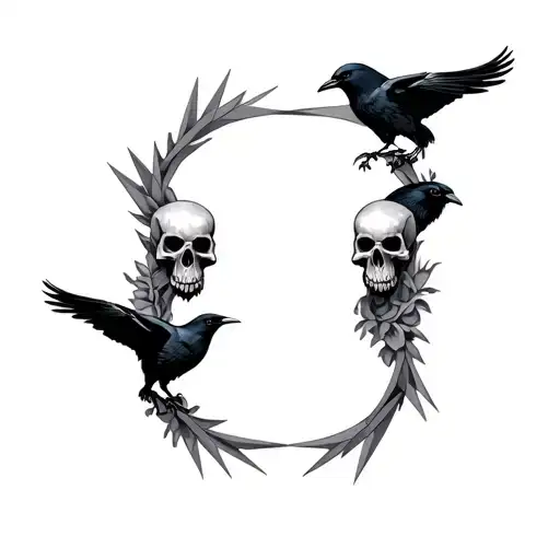 Skulls And Crows Geometry
