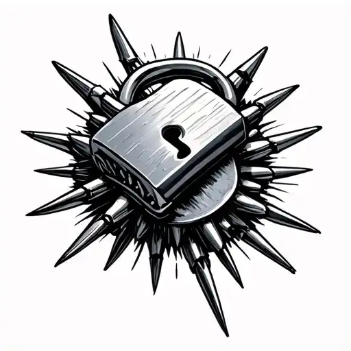 A Lock With Spikes