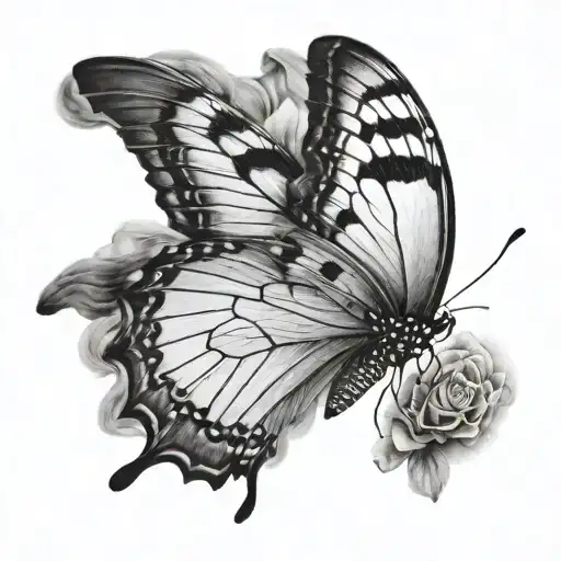 Butterfly Half Smoke Half Realist