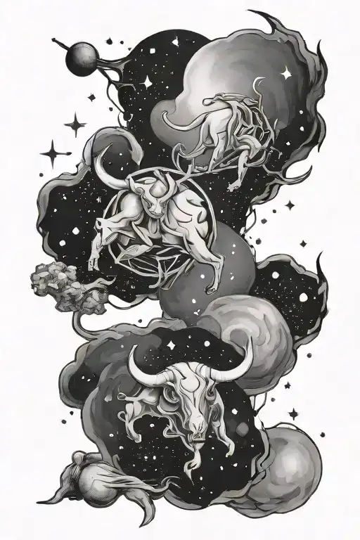 Gemini And Taurus Constellation