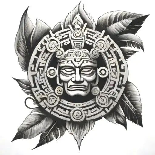 Mayan Art Tattoo Inspired