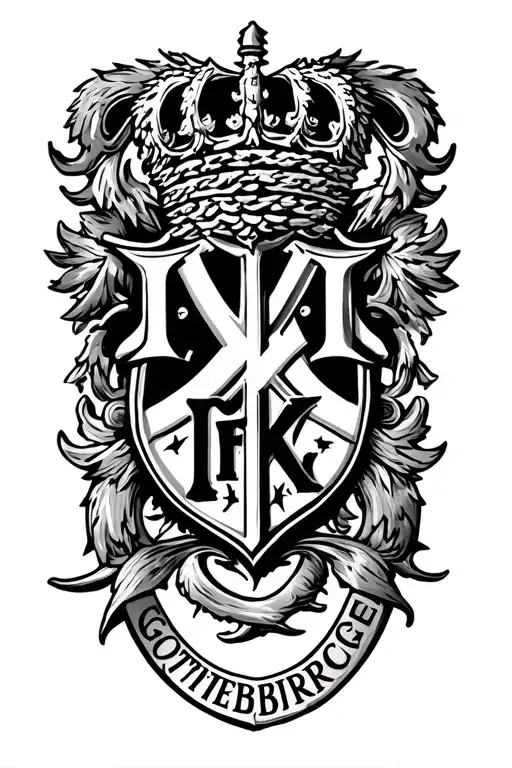 Ifk Gothenburg Emblem Surrounded