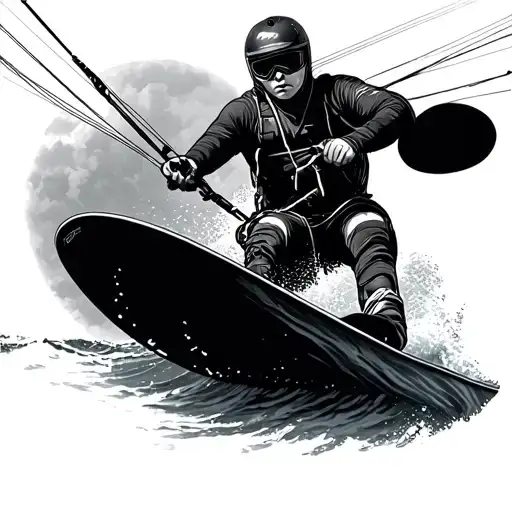 Kiteboarding