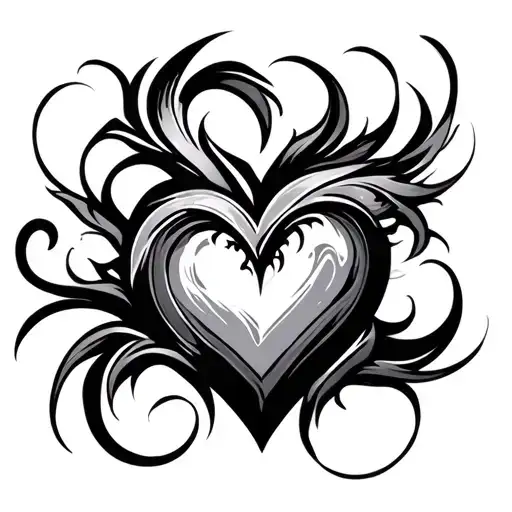 Heart Lin Tribal