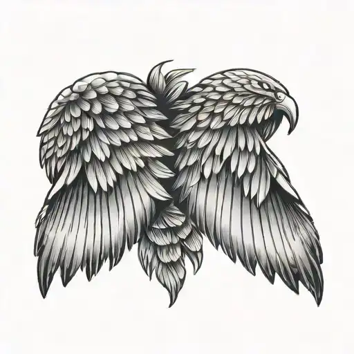 Wings On Both Sides