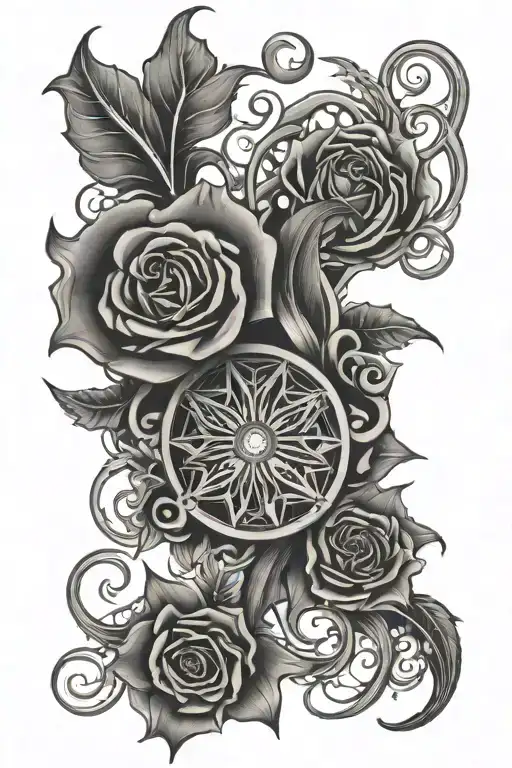 Air Brushed Tatto