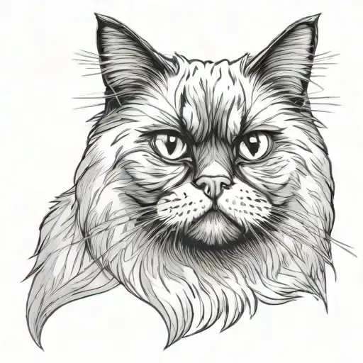 Black Persian Cat