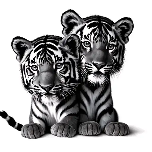 2 Tiger Cubs