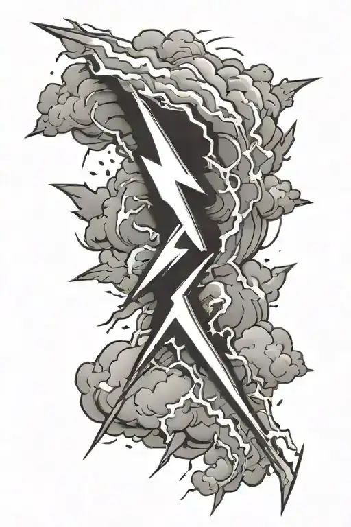 Lightning Bolt Striking