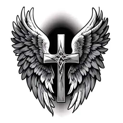 Angel Wings Cross