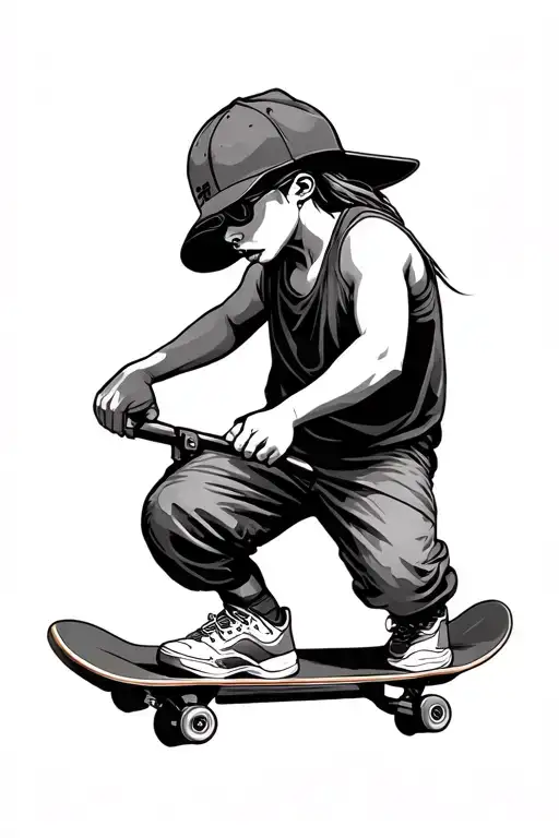 Skateboard And Fitness