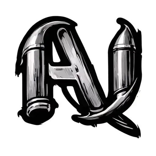 Ak Bullet With The Letter Fame In It