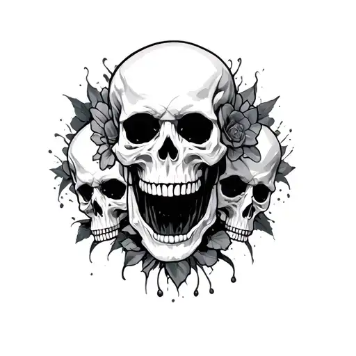 Mini Skulls Surrounded