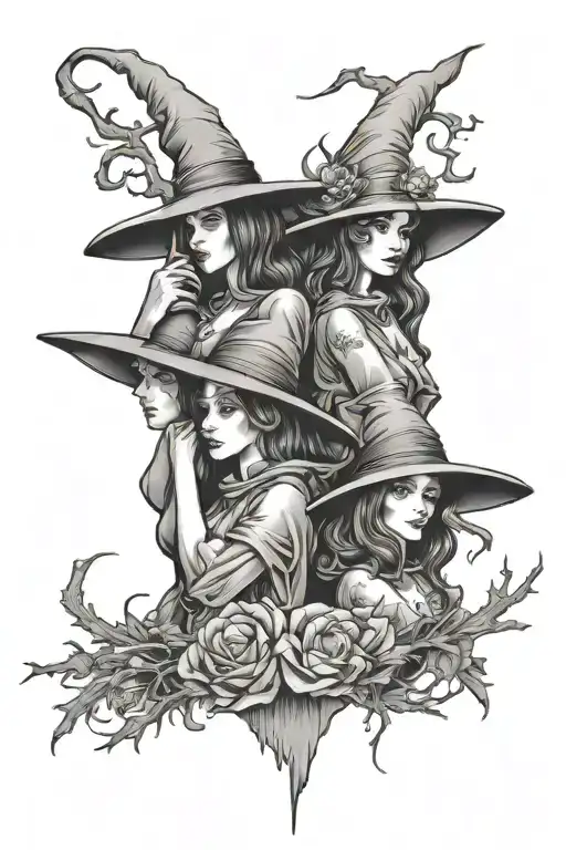 Witch And Sisters
