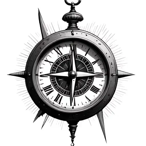 Clock And Compass